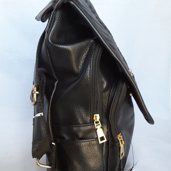 FAUX LEATHER BACKPACK - Picture 3 of 7